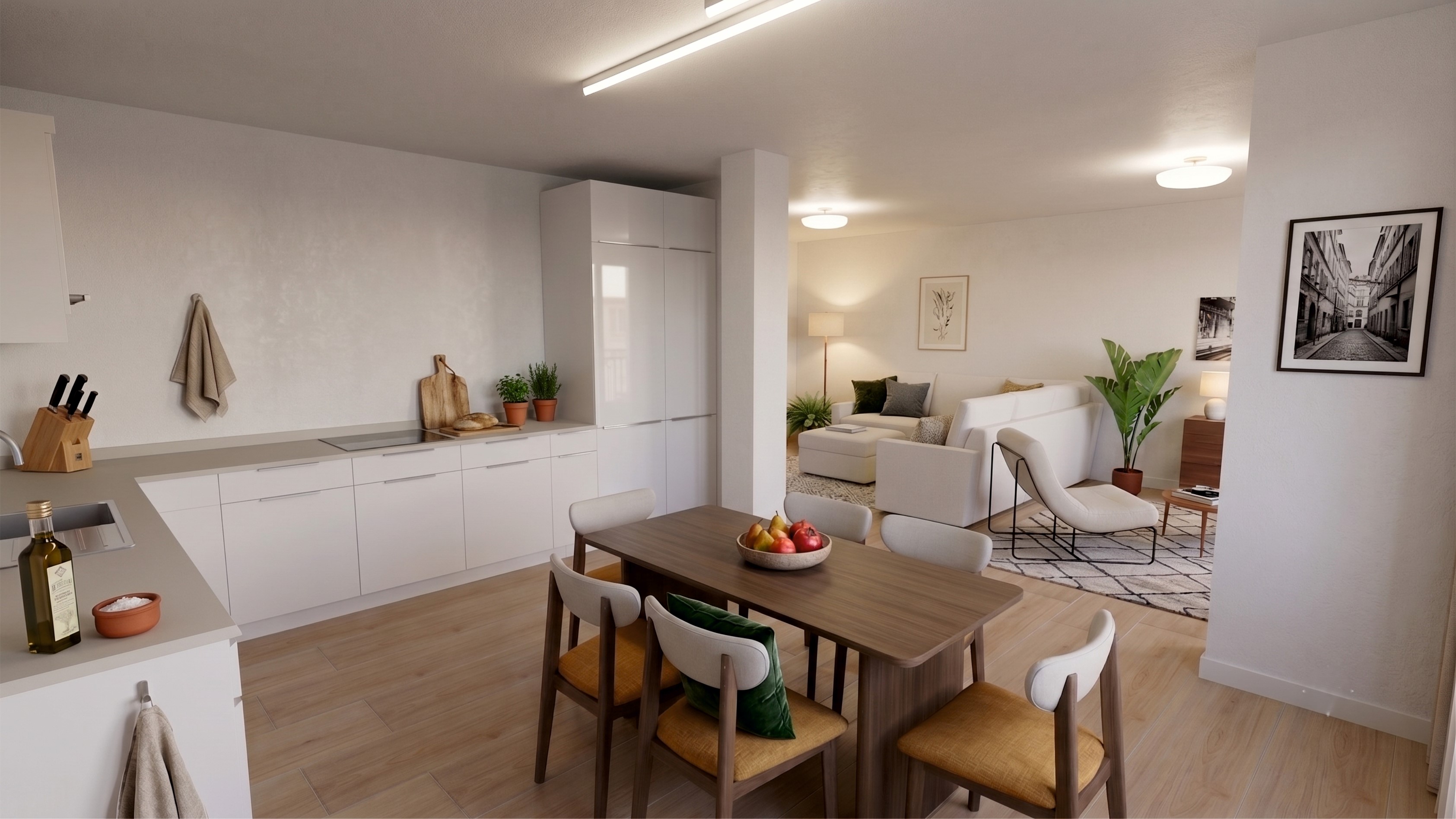 07_Render CUCINA Viale Roma