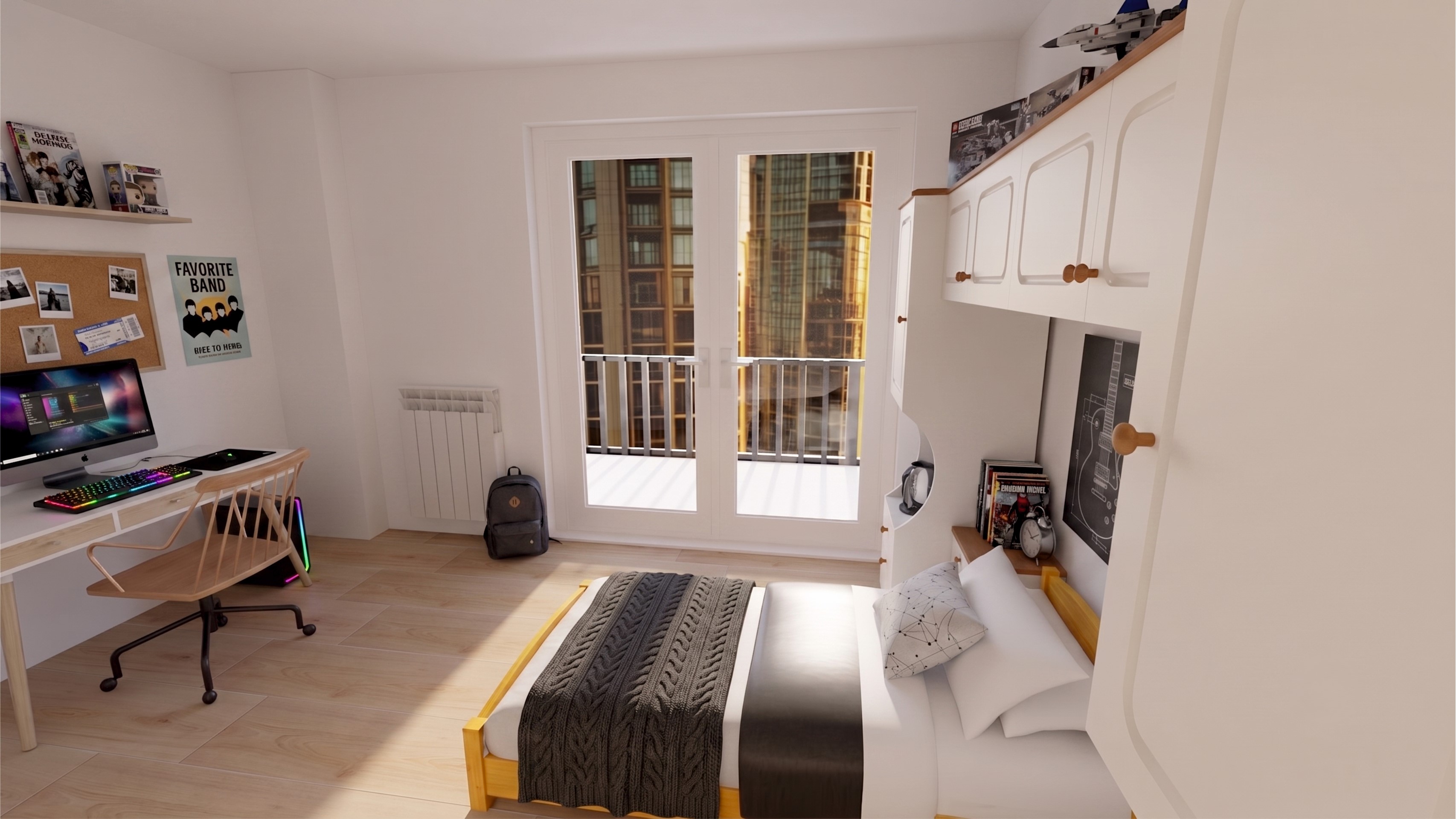 11_Render CAMERA 4 Viale Roma